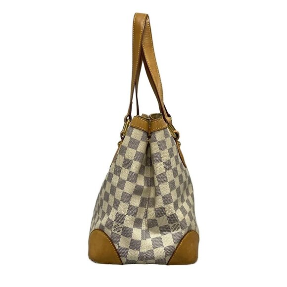 Auth LOUIS VUITTON Hampstead PM N51207 Azur Damier - CA2110 Tote Bag - Picture 5 of 16